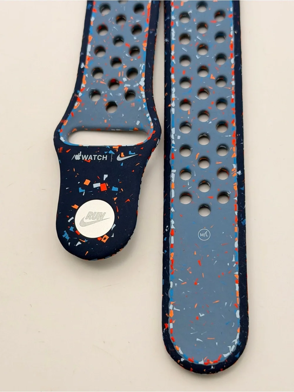 Original Apple watch Nike Sport Band 38/40/41mm Blue Ribbon Prototype ML